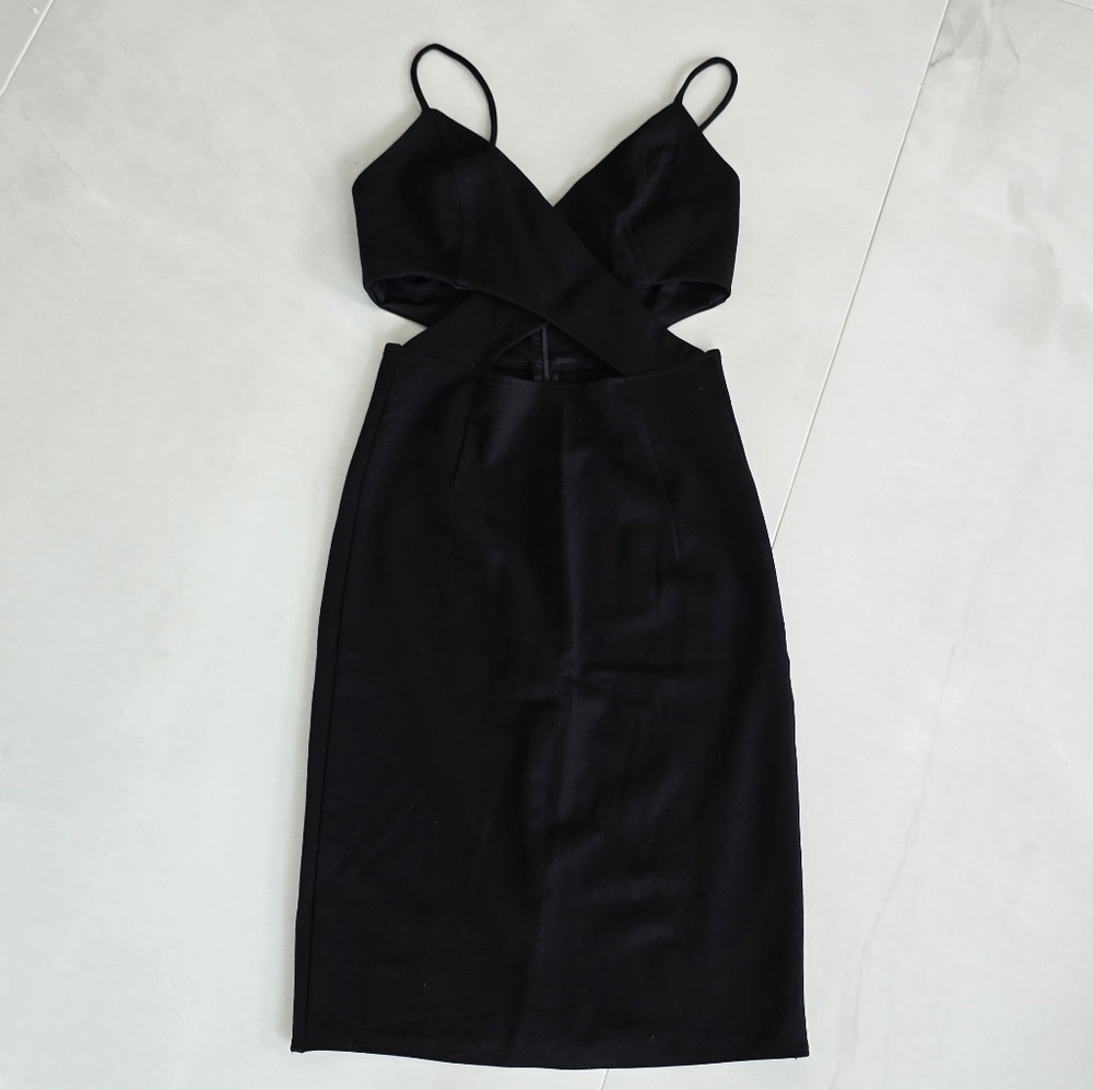 Lovers + Friends Cut-Out Dress - Black - Size XS